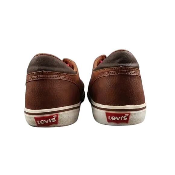 Levi's Shoes Mens 12 Sneakers Casual Trainers Brown Lace Up Lifestyle Comfort - Picture 11 of 11